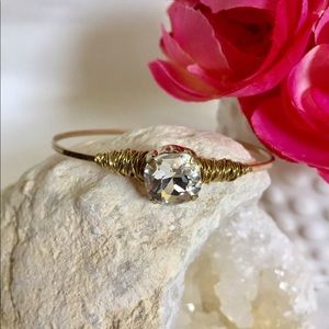 Wire Wrapped Gemstone Bracelet